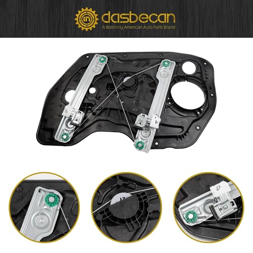 Dasbecan Front Left Window Regulator Compatible with 11-16 Hyundai Elantra - size: Front Left without motor