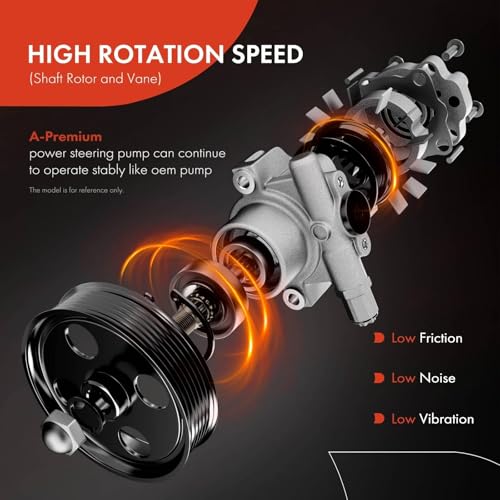 A-Premium Power Steering Pump Compatible with BMW