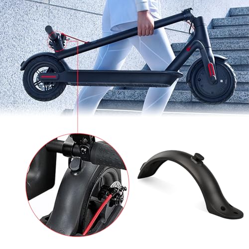 Flylin Scooter Rear Fender, Replacement Mudguard Bracket(Black)