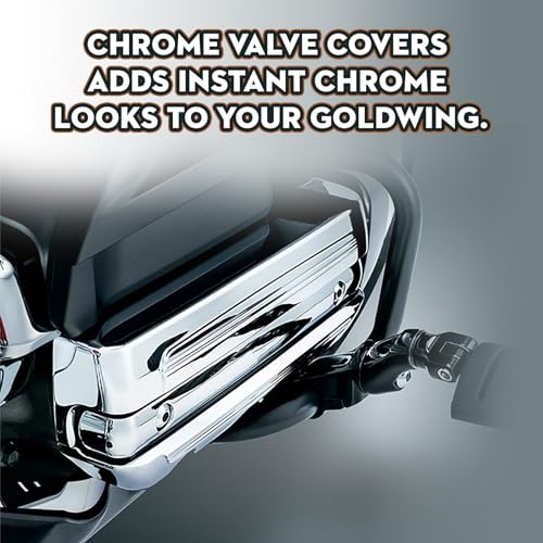 SLMOTO Lighting Engine Valve Covers Trim Fit For Honda Goldwing GL1800 F6B