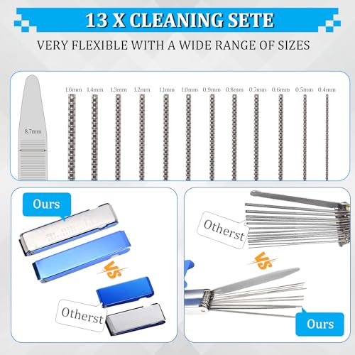 Carburetor Cleaning Kit, Torch Tip Stainless Steel Cleaner Set
