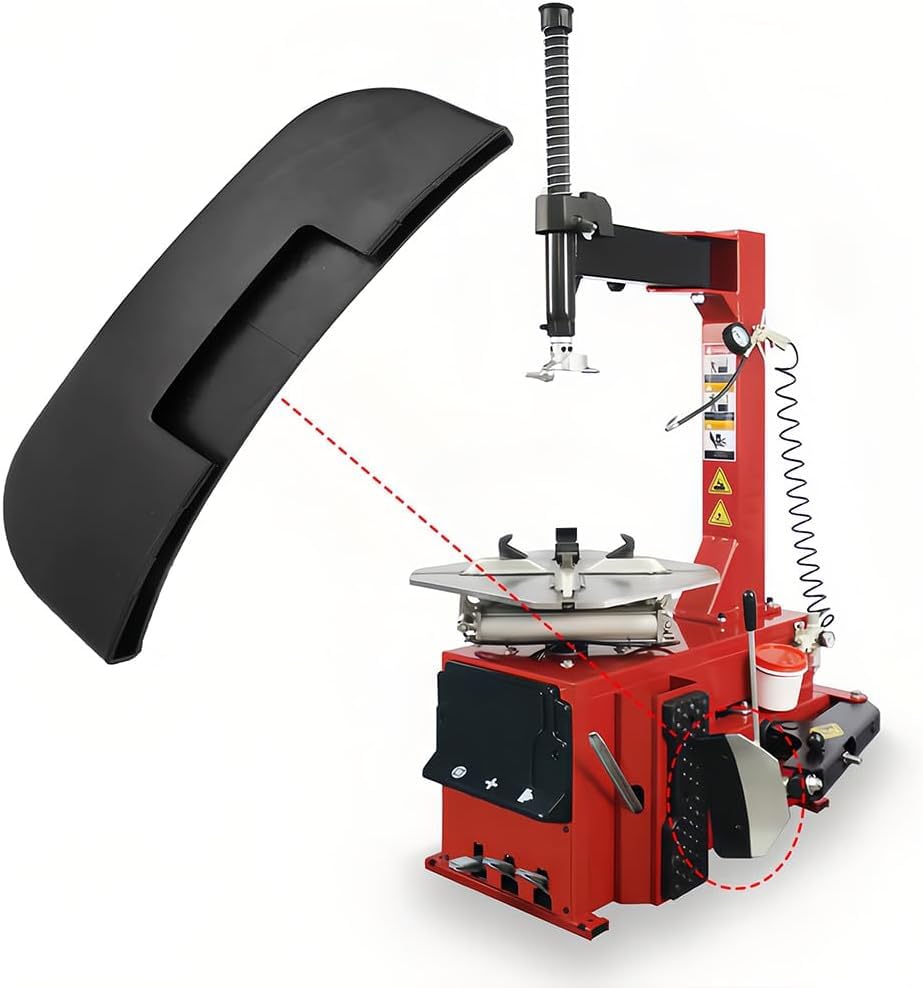Tire Shovel Plastic Sleeve, Tyre Bead Breaker Wheel Cover Black Tire Pressure Shovel Protective Sleeve Rims Protection Accessories for Removal Machine