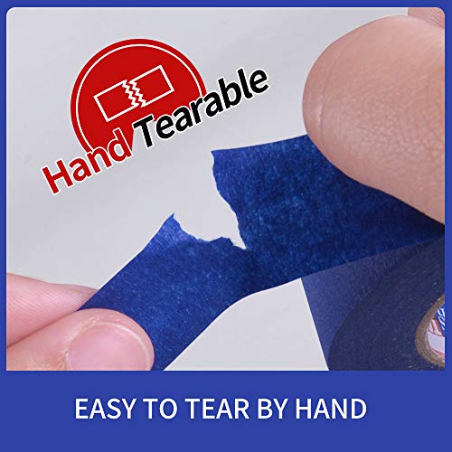 ADHES Blue Painters Tape Masking Tape for Painting - size: 18mm x 50m
