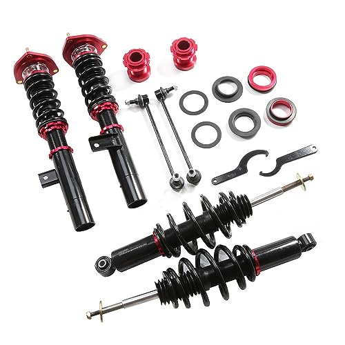 Coilover ECCPP fit for Volkswagen for Golf 2003-2007,for Volkswagen for GTI 2006-2009 Coilovers Suspension Struts Height Adjustable Lowering Kit Shock Absorber Assembly