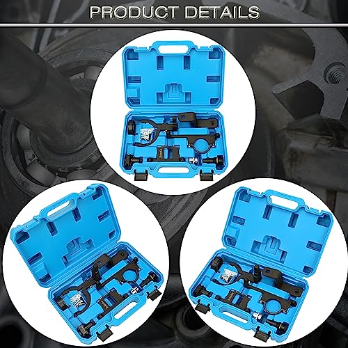 ReluxGo Camshaft Timing Tool Kit for Ford Land Rover Explorer Mustang Ranger Mercury Mountaineer Mazda L3 Mazda 4.0L V6 4015CC SOHC, with Carrying Case & Gloves