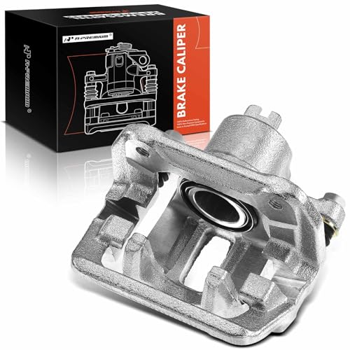 A-Premium Rear Right Passenger Side Disc Brake Caliper with Bracket - style: Rear Passenger