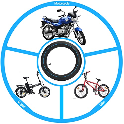 2.50/2.75-10" Inner Tube with Straight Valve Stem for SDG107 Crf50 Xr50 PW50 MVX70 DRZ70 JR50 SX500 Tao Tao db10 Coolster 50cc 70cc 110cc 125cc Heavy Duty Mini Dirt Bike 1/2PCS - size: 2.75-10“-2