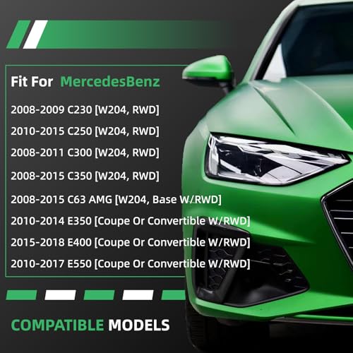2PCS Front Stabilizer Sway Bar End Links for MercedesBenz 2008-2009 C230, 2010-2015 C250, 2008-2011 C300, 2008-2015 C350/C63 AMG, 2010-2014 E350, 15-2018 E400, 10-2017 E550 K750337 K750338 - size: K750337 K750338