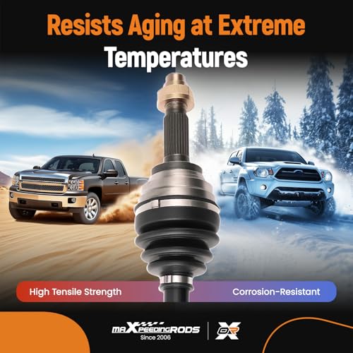 maXpeedingrods Front Left & Right Side CV Axle Assembly for Infiniti G25 - size: 66-628