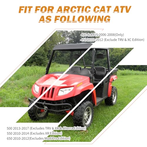 Storage Box Lid Cover & Latch Kit for Arctic Cat 400 450 500 550 650 2006-2017 2506-235 1406-862