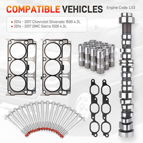 Upgrade 4.3 NON-AFM Camshaft Lifter Kit with Head Gasket Set