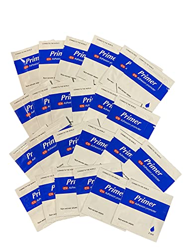 Adhesion, Adhesive Promoter Primer Wipes for Automotive Car Vinyl Wrapping, Strengthens Double Side Tape Door Seal Application (24 Pack) - size: 24 Pack