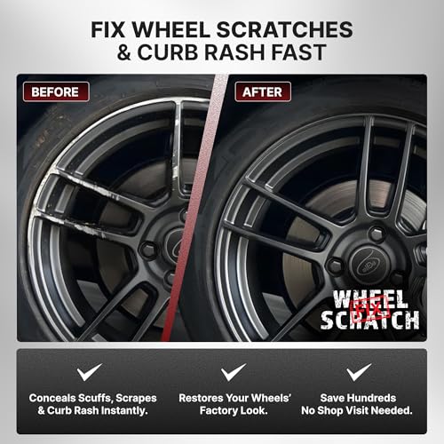 Wheel Scratch Fix® Anthracite Rim Touch Up Paint Wheel Scratch Repair Pen - color: Gray - Anthracite - Touch-Up Pen