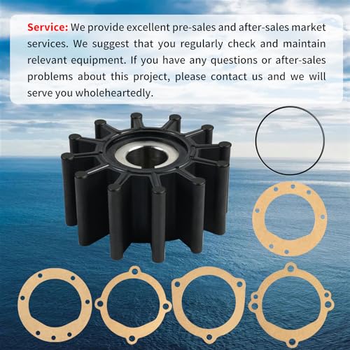 09959K-SHW 12 Blade Impeller Kit Compatible with Sherwood Sierra Yamaha
