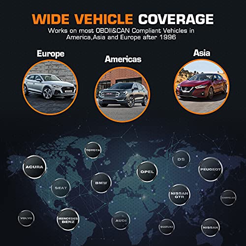 Autel AutoLink AL619 OBD2 Scanner, 2026 ABS SRS Warning Light Scan Tool