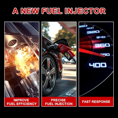 6PCS FJ485 8001492N Fuel Injectors Compatible with Honda