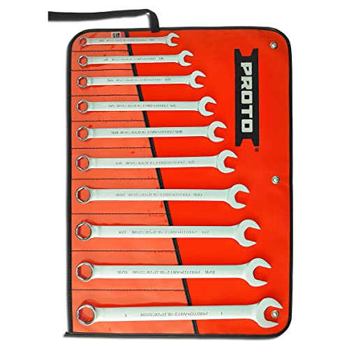 10 Piece Satin Combination ASD Wrench Set 6 PT