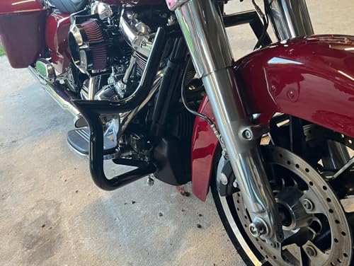 MZS Motorcycle Engine Guard Highway Crash Bar for HD Touring 2009-2025 - size: Touring 2009-2025