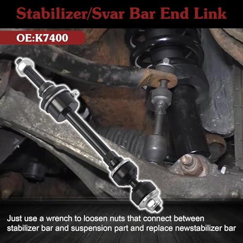 K7400 Sway Bar Link - Stop Clunking & Restore Heavy-Duty Stability - color: 2*K7400, size: Sway Bar Link
