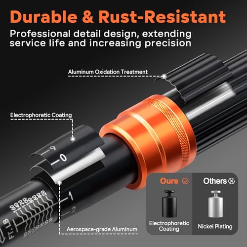 Kerry Click Torque Wrench Set, 1/4", 3/8" and 1/2" Drive, 3-Piece - size: 3pcs 1.67-20 FT.LB, 5-45 FT.LB, 20-160 FT.LB, style: 3pack