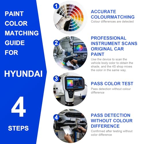 S3B Phantom Black Touch Up Paint Compatible with Hyundai Cars - color: S3B Phantom Black/Twilight Black