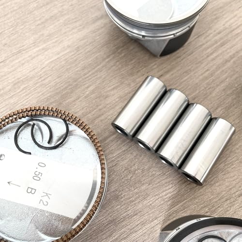 4pcs Piston Ring Kit 23041-2E800 +0.5mm Oversize For Hyundai Kia 2.0L G4NH