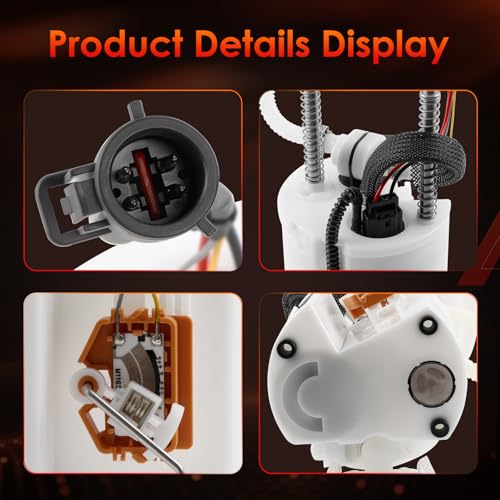 E2495M Electric Fuel Pump Module Assembly, for L4 2.3L V6 3.0L - color: E2495M