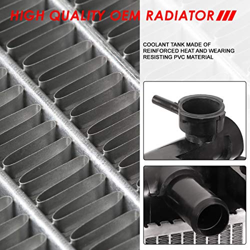 Auto Dynasty Radiator Compatible with 1991-1999 Nissan Sentra AT MT, DPI 1178 Factory Style 1-Row Cooling Radiator, Aluminum Core - style: 91-99 Nissan Sentra AT MT