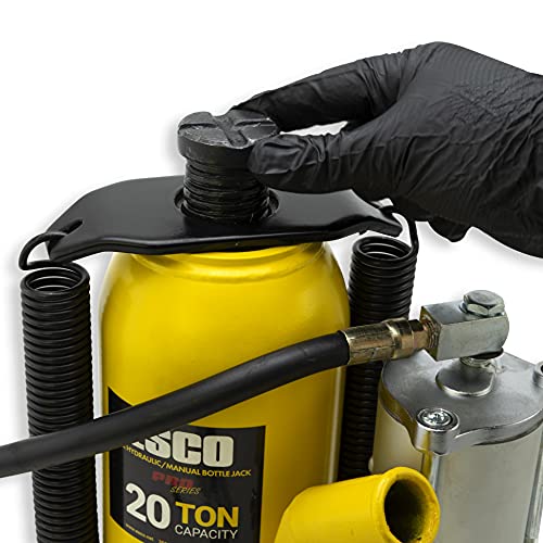 Pro Series 30 Ton Air Hydraulic Bottle Jack - style: 30 Ton Capacity