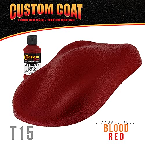 Custom Coat 3 Ounce, Blood Red, Bed Liner Tint Concentrate - color: Blood Red, size: 3-Ounce (Pack of 1)