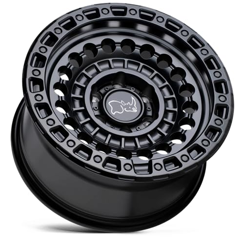 Black Rhino Hard Alloys SENTINEL 17X8.5 5X5.0 4.04-18mm MATTE BLACK - 1785STN-85127M71 - color: MATTE BLACK, size: 17X8.5, 5X5.0, 4.04, -18mm