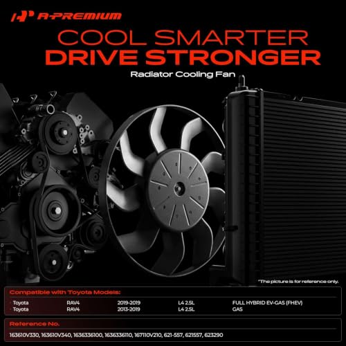 A-Premium Engine Radiator Cooling Fan Assembly