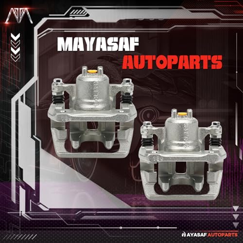 19B1448 19B1449 Rear Left&Right Disc Brake Caliper Assembly Set - size: Rear Left&Right