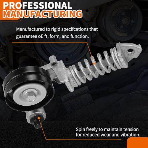 25195388 Engine Serpentine Belt Drive Kit with Tensioner