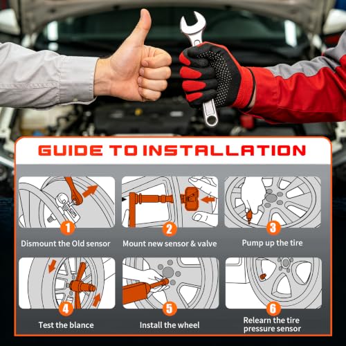 433MHz Preprogrammed TPMS Sensor 56029398AB Tire Pressure Monitoring Sensor - size: 56029398AB