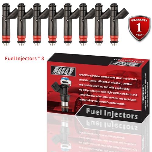 Set of 8 Fuel Injectors FJ475 53032145AA FI11352S Replacement - size: FJ475