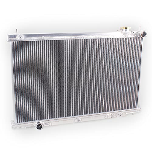OHOB-COOL High Performance Full Aluminum Radiator For Infiniti G35 V6 3.5L 2003 2004 2005 2006 2007 - size: 2003-2007 Infiniti