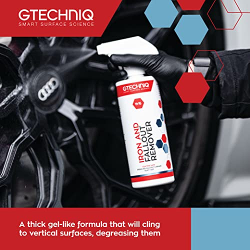 Gtechniq W6 Iron Removing Wheel & Paint Cleaner for Cars, 169 fl oz - size: 169 Fl Oz (Pack of 1)