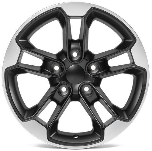 Quadratec '41 17" Alloy Wheel, Gunmetal Gray - 5x5 Bolt Pattern with 5.2" Backspace - 17x8 (+10mm Offset) - Fits Jeep JT, WJ, WK, WK2, JK, JL, JKU, JLU 1999-2022 - Hub Centric Wheel with Center Cap - color: Gunmetal Gray