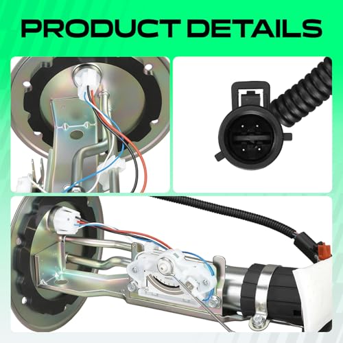 YHTAUTO Center Tank Fuel Pump Assembly with Sending Unit for Ford