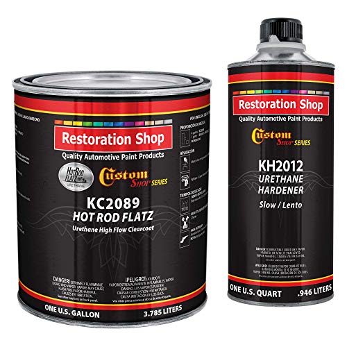Custom Shop Low Gloss Urethane Clearcoat with Hardener - Gallon Kit