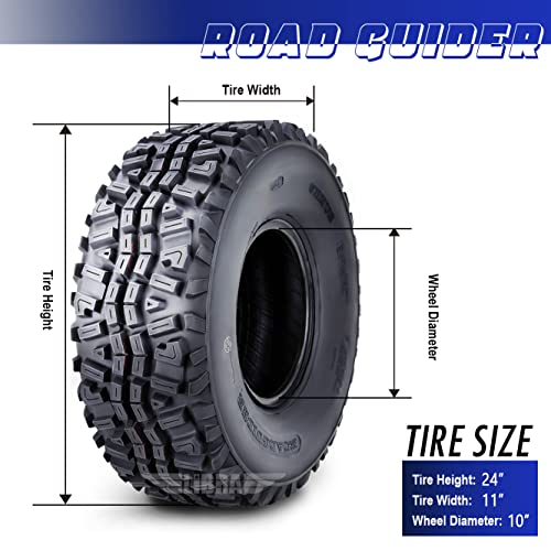 One New ATV Tire 24x11-10 24x11x10 6PR 10271