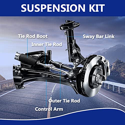 14Pcs Suspension Kit Front Lower Control Arms with Ball Joints