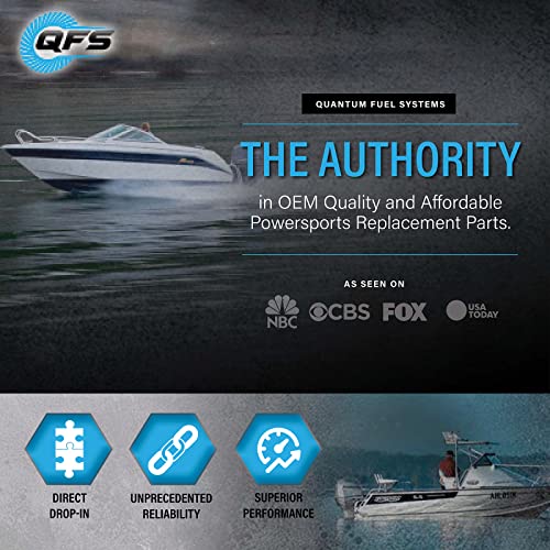 QFS Fuel Pump Kit for Mercury Marine 30HP 40HP 50HP 60HP EFI Outboard - size: Fuel Pump w/Regulator