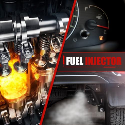 23250-62040 Fuel Injector Set of 6 Compatible with 2000-2003 Ram 1500 3.7L - color: QMP-P02T0049