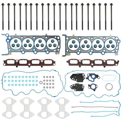 5.4 Full Head Gasket Set w/Head Bolts Fit for Ford Lincoln 07-14 HS26306PT - size: 5.4 Full Head Gasket Set w/Head Bolts