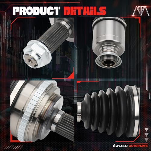 66-4199 Front CV Axle Shaft Assembly For Honda Pilot 06-08 3.5L V6 - size: 66-4199