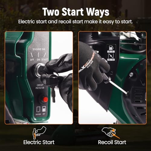 maXpeedingrods 15HP 420cc Gas Engine, Electric Start 4 Stroke OHV,EPA - style: 420cc+Electric Start
