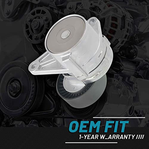 IRONTEK 9497331 Belt Tensioner Pulley Assembly fit for Volvo (2000-2005 C70/ 2000 S40/ 2001-2009 S60/ 1998-2000 S70/ 2004-2006 XC90) #30757057 31251250 9125571 534010310 - size: 9497331