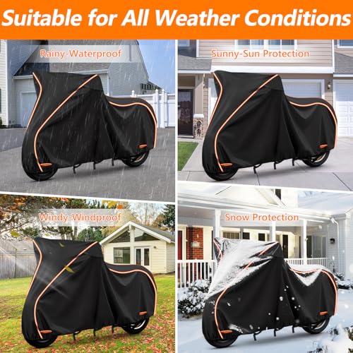 Motorcycle Cover for Vespa GTV, GTS (Super 300cc HPE,Sport, TECH 300cc HPE) - size: for Vespa GT